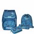  Ergojet Set di borse per la scuola 6 pezzi Variante Camo Blue