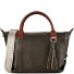  Lucia Borsa a spalla Vera Pelle 35 cm Variante olive