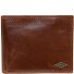  Ryan Portafoglio Protezione RFID Vera Pelle 11.5 cm Variante dark brown