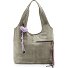  Beautiful Mess Borsa a spalla Vera Pelle 40 cm Variante taupe