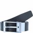  Cintura reversibile in pelle Delaware Variante schwarz | 100 cm