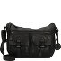  Urban Poets Emerson Borsa a tracolla Vera Pelle 36 cm Variante dark ash
