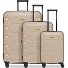  Edition 01 4 ruote Set di valigie 3 pezzi con piega di espansione Variante beige