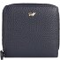  Asti Portafoglio Protezione RFID Vera Pelle 10 cm Variante navy