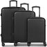  Valencia 2.0 4 ruote Set di valigie 3 pezzi con piega di espansione Variante black