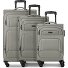  Edition 04 4 ruote Set di valigie 3 pezzi espandibile Variante taupe grey