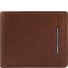  Eluxe Veg Portafoglio Protezione RFID Vera Pelle 10.5 cm Variante dark brown