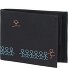  New Cryptan Portafoglio Protezione RFID 8.5 cm Variante schwarz-jumping-jack cyan