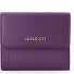  Bologna Leather Portafoglio Vera Pelle 12 cm Variante purple