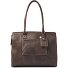  Carisma Borsa a tracolla RFID in pelle 38 cm Scomparto per laptop Variante mocca