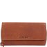  Portafoglio Avery antico in pelle 18,5 cm Variante cognac