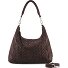  Calm Weave Borsa a spalla Vera Pelle 38 cm Variante dark chocolate