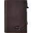  Ray Portafoglio Protezione RFID Vera Pelle 6 cm Variante dark brown