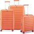  B-Flying Move 4 ruote Set di valigie 3 pezzi con piega di espansione Variante apricot orange