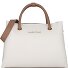 Borsa Alexia 35 cm Variante bianco-cuoio Borsa Alexia 35 cm Variante bianco-cuoio