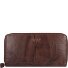  Donna Aurona Portafoglio RFID in pelle 19 cm Variante dunkelbraun