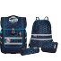 Ergo Compacto Set di borse per la scuola 5 pezzi Variante Xagon Ergo Compacto Set di borse per la scuola 5 pezzi Variante Xagon