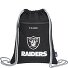  travelite x NFL Borsa da ginnastica 41 cm Variante las vegas raiders