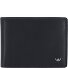  Polo Portafoglio Protezione RFID Vera Pelle 12.5 cm Variante schwarz
