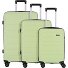 Travel Line 4100 4 ruote Set di valigie 3 pezzi Variante lime green Travel Line 4100 4 ruote Set di valigie 3 pezzi Variante lime green