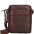  Borsa a tracolla in pelle 18 cm Variante darkbrown
