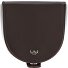  Portamonete Polo in pelle 9 cm Variante dunkelbraun