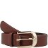 Cintura Anna in pelle Variante open brown | 90 cm Cintura Anna in pelle Variante open brown | 90 cm