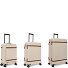  Zuna 4 ruote Set di valigie 3 pezzi Variante sandy beach