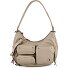  Pocket Borsa a spalla Vera Pelle 30 cm Variante grigio sabbia