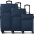  San Francisco 4 ruote Set di valigie 3 pezzi espandibile Variante navy