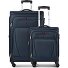  Set di valigie Beaumont a 4 ruote S+L espandibile Variante navy
