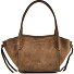  Vibe Borsa a spalla Vera Pelle 24 cm Variante khaki