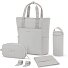 Set di borse fasciatoio Lindby 4 pezzi con scomparto per laptop Variante greige Set di borse fasciatoio Lindby 4 pezzi con scomparto per laptop Variante greige