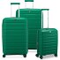  B-Flying Move 4 ruote Set di valigie 3 pezzi con piega di espansione Variante lime