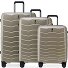  Exo 4 ruote Set di valigie 3 pezzi espandibile Variante champagne