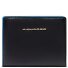  Blue Square Portafoglio Protezione RFID Pelle 11 cm Variante black