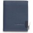  Monaco Portafoglio Protezione RFID Pelle 8 cm Variante denim