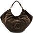  Smash Borsa a spalla Vera Pelle 26.5 cm Variante fango-fango