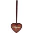  Etichetta per borsa moda in pelle 8 cm Variante burgundy