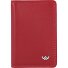  Polo Custodia per carte di credito RFID in pelle 7 cm Variante rot