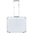  Trolley business a 2 ruote in alluminio con scomparto per laptop da 37 cm Variante silber matt