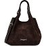  Dua Borsa a spalla Vera Pelle 24 cm Variante moka