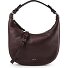  Nana Borsa a spalla Vera Pelle 27 cm Variante burgundy