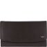  Polo Portafoglio Protezione RFID Vera Pelle 17.5 cm Variante dunkelbraun