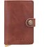  Miniwallet Custodia per carta di credito Protezione RFID Pelle 7 cm Variante whiskey