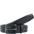  Cintura Zeus in pelle Variante black | 90 cm