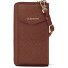  Bologna Portafoglio in pelle con zip Custodia per cellulare in pelle 19 cm Variante brown-2