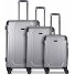 Valencia 4 ruote Set di valigie 3 pezzi Variante silver  Valencia 4 ruote Set di valigie 3 pezzi Variante silver