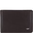  Polo Portafoglio Protezione RFID Vera Pelle 11 cm Variante dunkelbraun