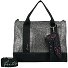 Tote Bag Limited Borsa shopper 40 cm Variante silver black Tote Bag Limited Borsa shopper 40 cm Variante silver black